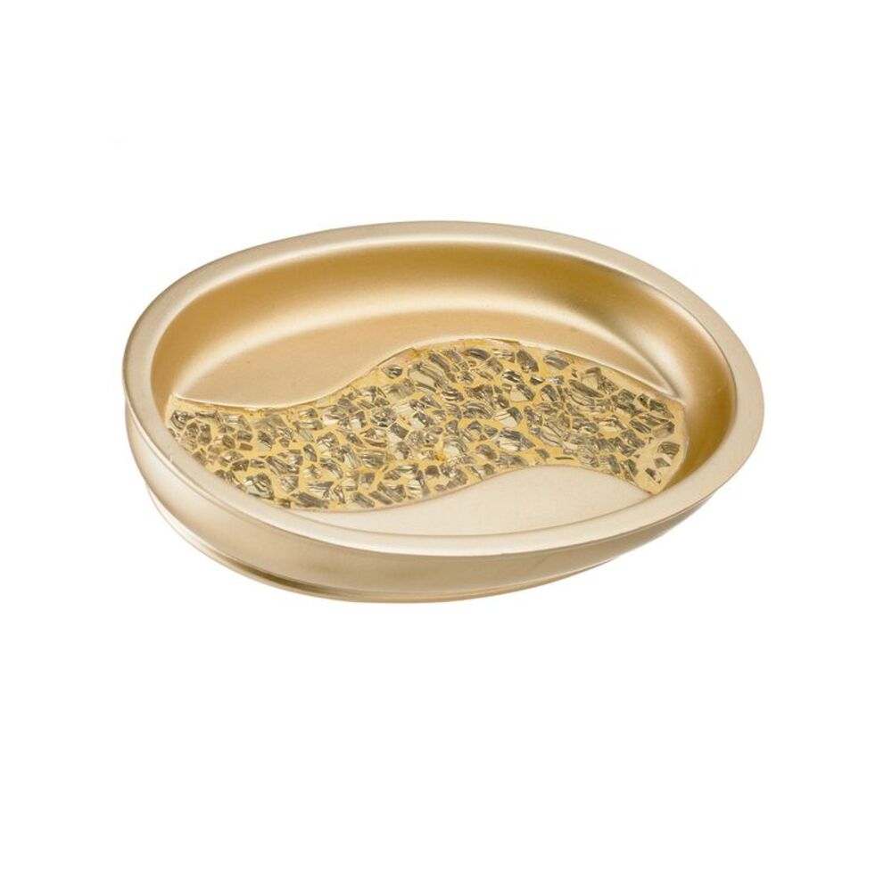 Popular Bath Gold Sinatra Bath Decor Accessories, Premium, Durable, Acrylic